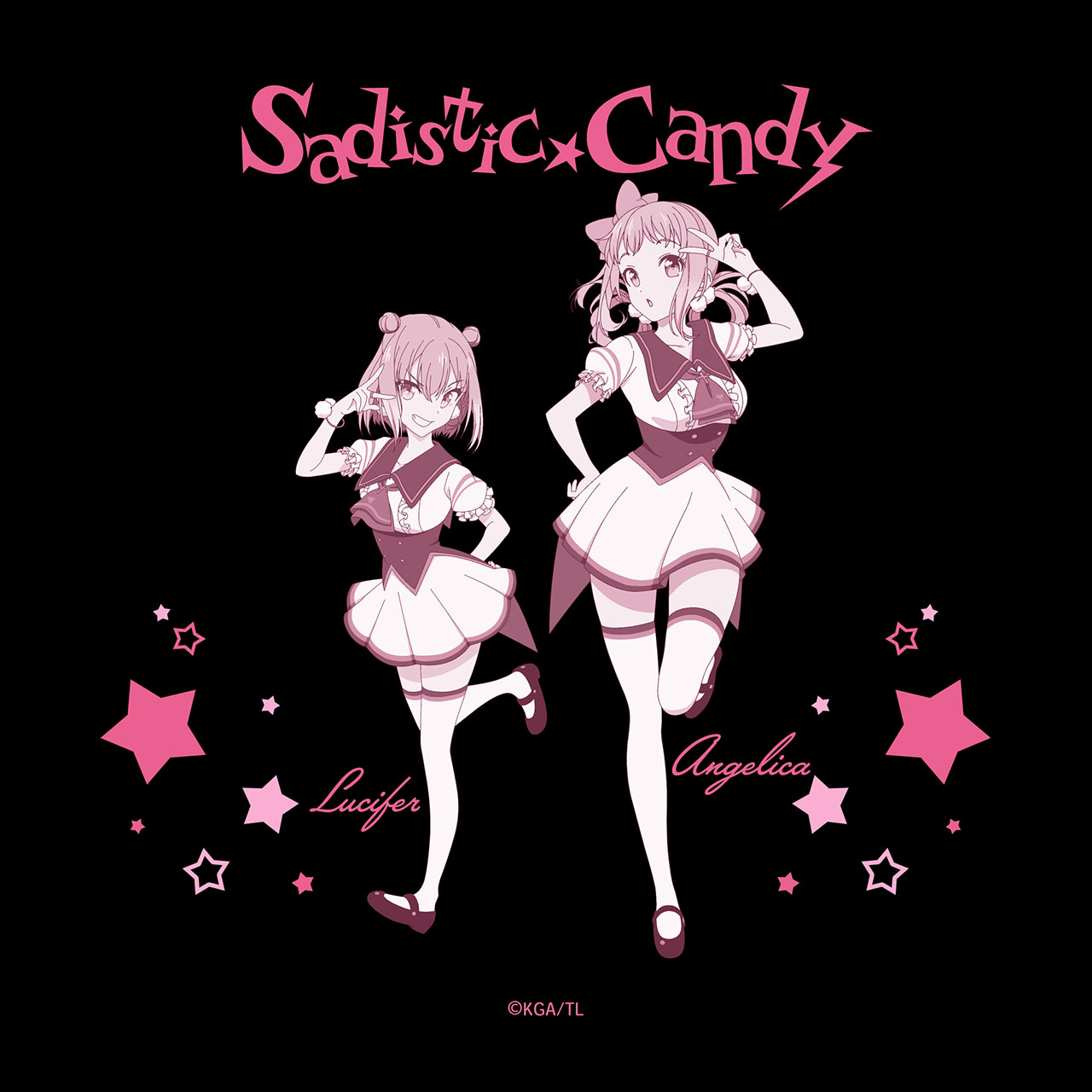 Sadistic★Candy Tシャツ 黒