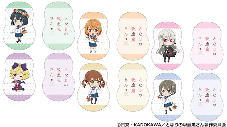 となりの吸血鬼さんより 描き起こし ダイカットクッション登場 エムズファクトリー