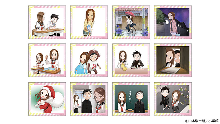 からかい上手の高木さん（原作）よりトレーディングミニ色紙登場  