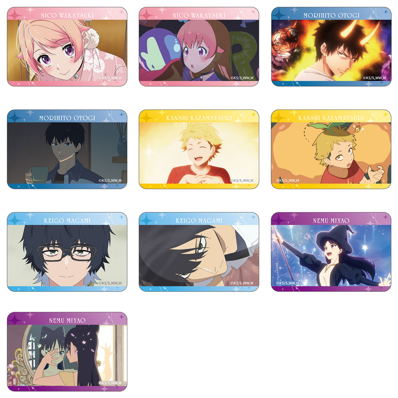 TVアニメ『ウィッチウォッチ』よりB3タペストリー、アクリル