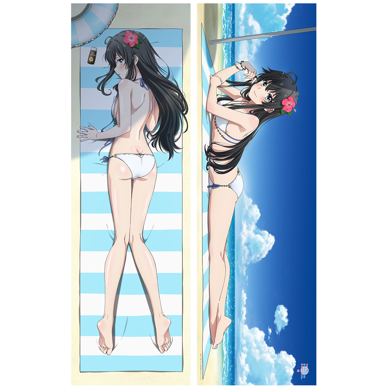 【描き下ろし】抱き枕カバー　雪ノ下雪乃(水着)