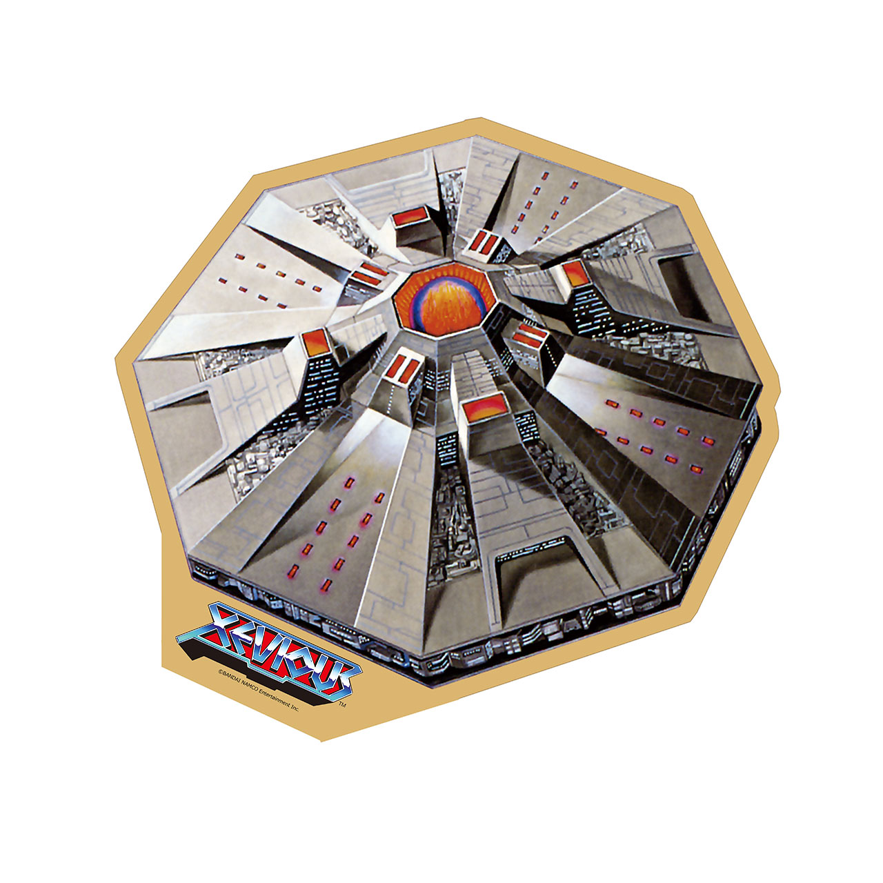 ゼビウス ダイカットマット　アンドアジェネシス