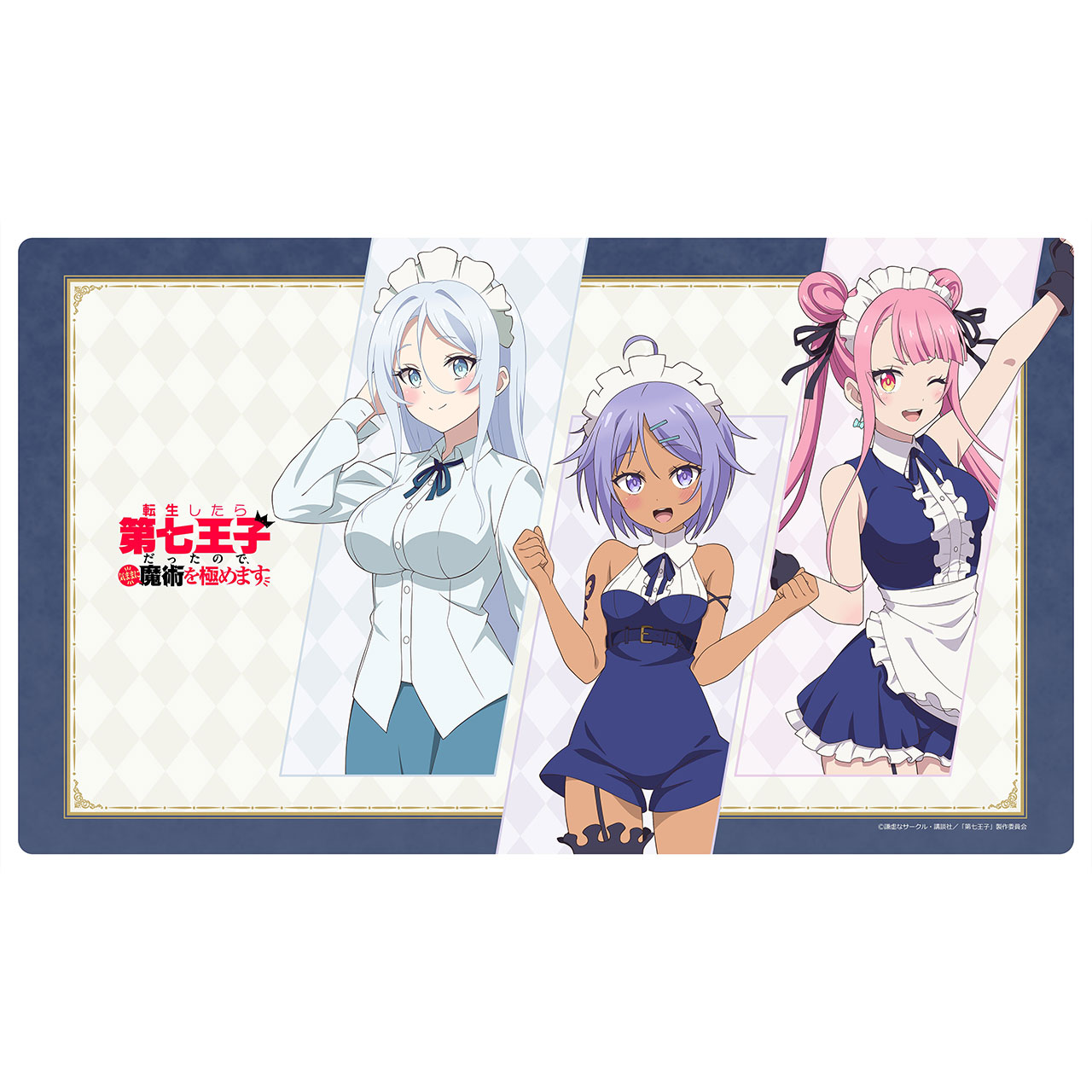 ラバーマット　シルファ＆タオ＆レン（2期Ver.）