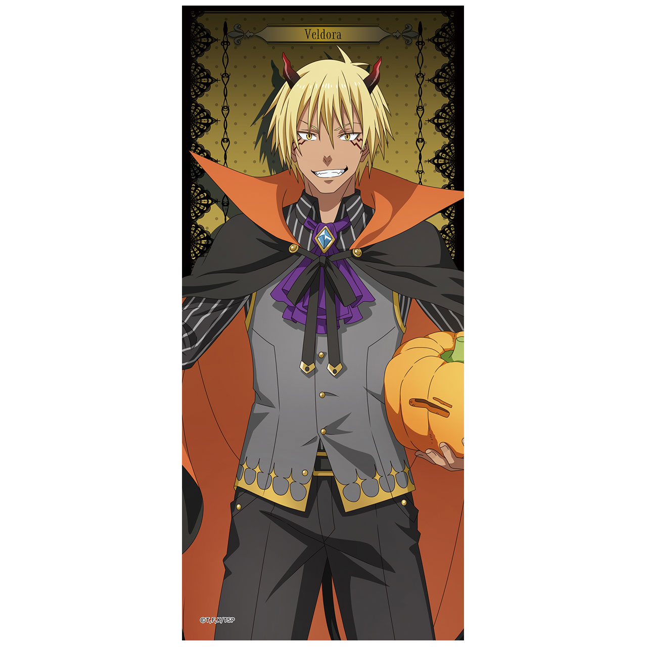 【描き下ろし】スポーツタオル　（ヴェルドラ/ハロウィン）