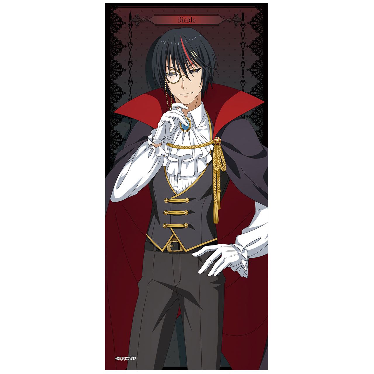 【描き下ろし】スポーツタオル　（ディアブロ/ハロウィン）