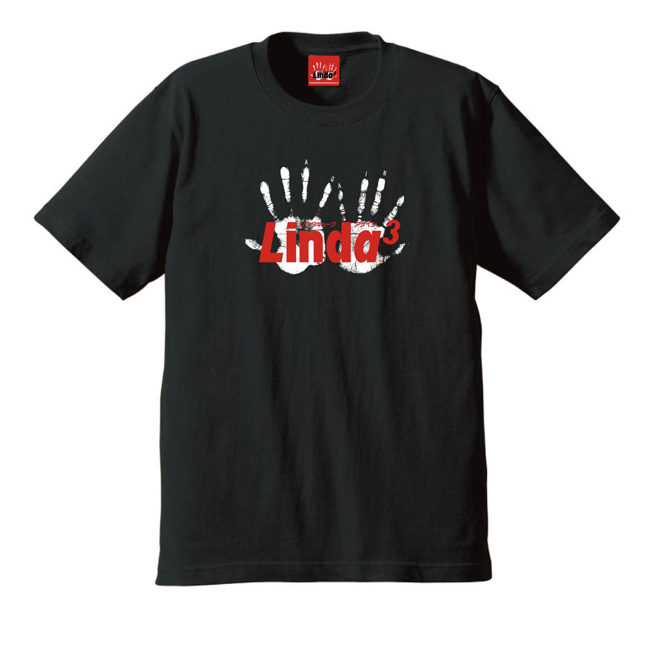 リンダキューブシリーズ ロゴTシャツ ブラック