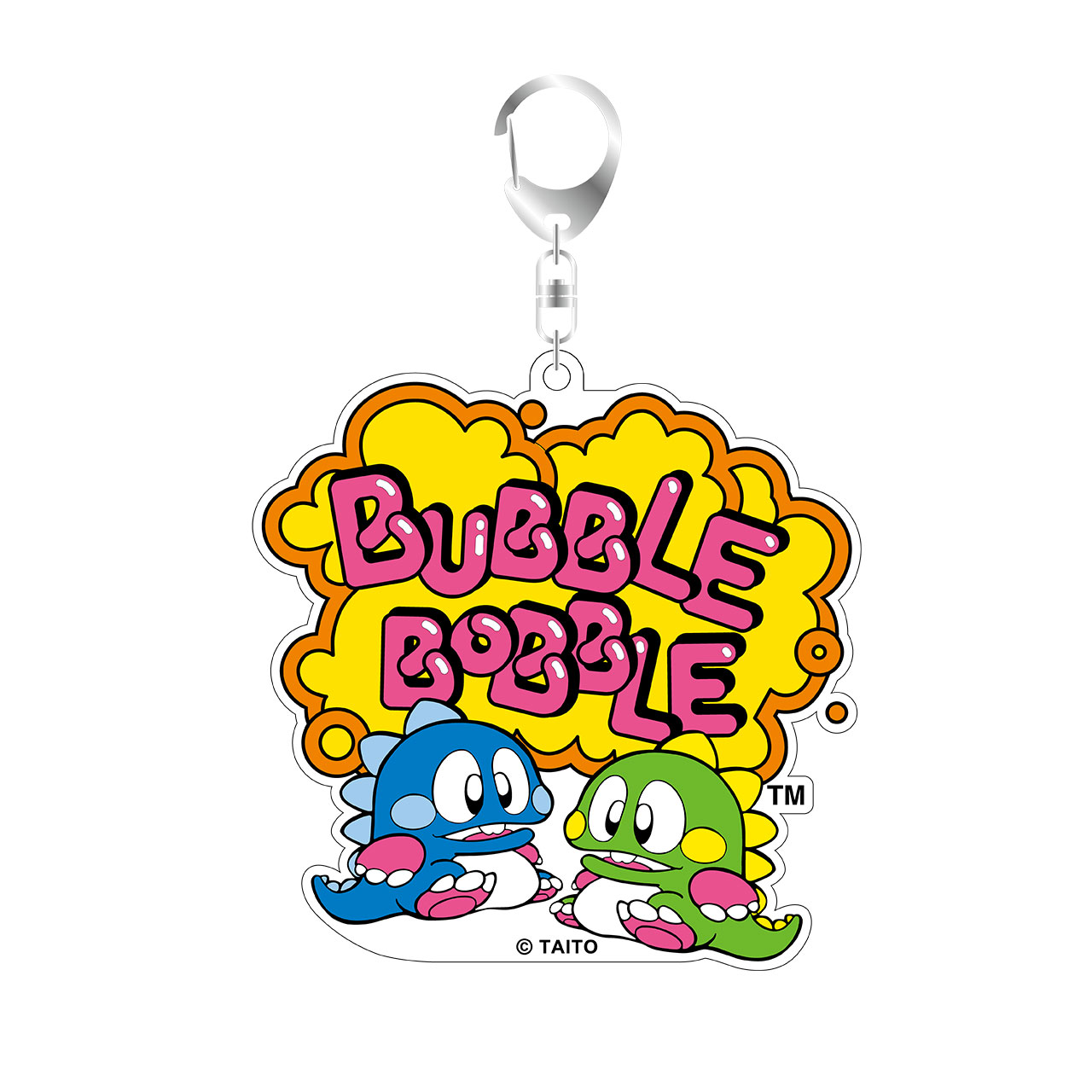 バブルボブル　アクリルキーホルダー　A