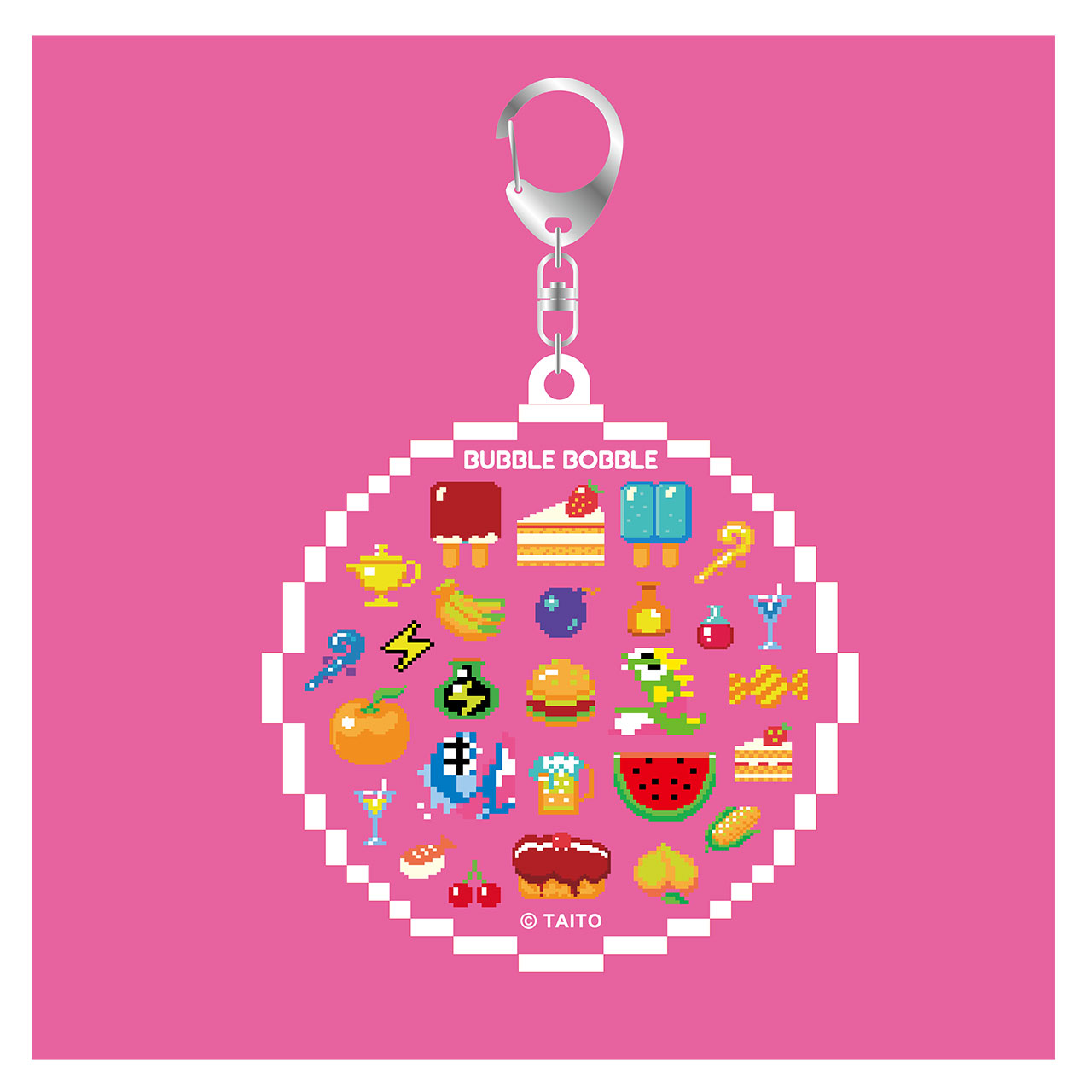 バブルボブル　アクリルキーホルダー　A