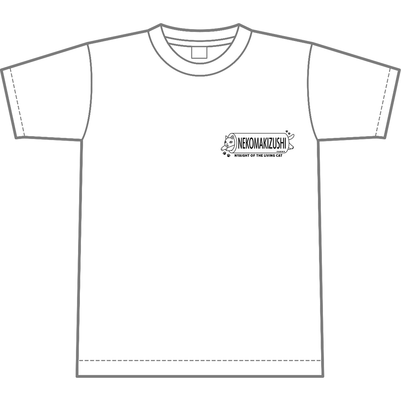 Tシャツ　NEKOMAKIZUSHI